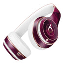 Pink and Red Geometric Triangles Full-Body Skin Kit for the Beats by Dre Solo 3 Wireless Headphones
