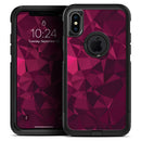 Pink and Red Geometric Triangles - Skin Kit for the iPhone OtterBox Cases