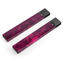 Pink and Red Geometric Triangles - Premium Decal Protective Skin-Wrap Sticker compatible with the Juul Labs vaping device