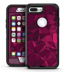 Pink and Red Geometric Triangles - iPhone 7 Plus/8 Plus OtterBox Case & Skin Kits