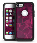 Pink and Red Geometric Triangles - iPhone 7 or 8 OtterBox Case & Skin Kits