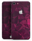 Pink and Red Geometric Triangles - Skin-kit for the iPhone 8 or 8 Plus
