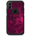 Pink and Red Geometric Triangles - iPhone X OtterBox Case & Skin Kits