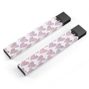 Pink and Red Mini Hearts of a Whole  - Premium Decal Protective Skin-Wrap Sticker compatible with the Juul Labs vaping device