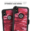 Pink and Red Tradtional Camouflage - Skin Kit for the iPhone OtterBox Cases