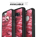 Pink and Red Tradtional Camouflage - Skin Kit for the iPhone OtterBox Cases