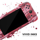 Pink and Red Tradtional Camouflage // Skin Decal Wrap Kit for Nintendo Switch Console & Dock, Joy-Cons, Pro Controller, Lite, 3DS XL, 2DS XL, DSi, or Wii - Vinyl Skin Wrap for Nintendo Switch 2, OLED, Lite, Pro Controller, Wii & Classic Handhelds