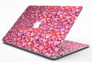 Pink and Red Watercolor Hearts - MacBook Air Skin Kit