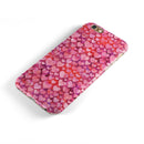 Pink and Red Watercolor Hearts iPhone 6/6s or 6/6s Plus 2-Piece Hybrid INK-Fuzed Case