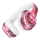 Pink and Red Watercolor Hearts Full-Body Skin Kit for the Beats by Dre Solo 3 Wireless Headphones