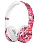 Pink and Red Watercolor Hearts Full-Body Skin Kit for the Beats by Dre Solo 3 Wireless Headphones