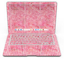 Pink and Red Watercolor Squares - MacBook Air Skin Kit