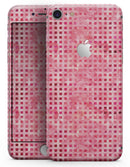 Pink and Red Watercolor Squares - Skin-kit for the iPhone 8 or 8 Plus