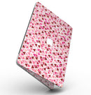 Pink and Red Watercolor Triangle Pattern - MacBook Pro with Retina Display Full-Coverage Skin Kit