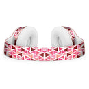 Pink and Red Watercolor Triangle Pattern Full-Body Skin Kit for the Beats by Dre Solo 3 Wireless Headphones