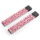 Pink and Red Watercolor Triangle Pattern - Premium Decal Protective Skin-Wrap Sticker compatible with the Juul Labs vaping device
