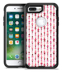 Pink and Red Watercolor Triangle Pattern V2 - iPhone 7 Plus/8 Plus OtterBox Case & Skin Kits