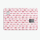 Pink and Red Watercolor Triangle Pattern V2 - Premium Protective Decal Skin-Kit for the Apple Credit Card