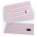 Pink and Silver Diamonds All Over - Premium Protective Decal Skin-Kit for the Apple Credit Card
