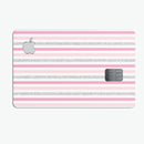 Pink_and_Silver_Glitter_0002_stripes 2 - Premium Protective Decal Skin-Kit for the Apple Credit Card