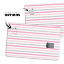 Pink_and_Silver_Glitter_0002_stripes 2 - Premium Protective Decal Skin-Kit for the Apple Credit Card