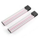 Pink_and_Silver_Glitter_0002_stripes 2 - Premium Decal Protective Skin-Wrap Sticker compatible with the Juul Labs vaping device
