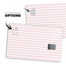 Pink_and_Silver_Glitter_0003_stripes - Premium Protective Decal Skin-Kit for the Apple Credit Card