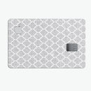 Pink_and_Silver_Glitter_0006_quatrefoil 2 - Premium Protective Decal Skin-Kit for the Apple Credit Card