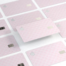 Pink_and_Silver_Glitter_0010_shells - Premium Protective Decal Skin-Kit for the Apple Credit Card
