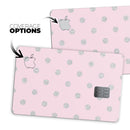 Pink_and_Silver_Glitter_0011_dots 1 - Premium Protective Decal Skin-Kit for the Apple Credit Card