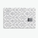Pink_and_Silver_Glitter_0012_damask 3 - Premium Protective Decal Skin-Kit for the Apple Credit Card