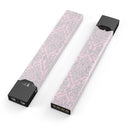 Pink_and_Silver_Glitter_0014_damask 1 - Premium Decal Protective Skin-Wrap Sticker compatible with the Juul Labs vaping device