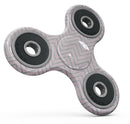 Pink and Silver Glitter Chevron Full-Body Fidget Spinner Skin-Kit