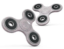 Pink and Silver Glitter Damask Pattern Full-Body Fidget Spinner Skin-Kit