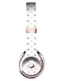 Pink and Silver Glitter Diamonds Full-Body Skin Kit for the Beats by Dre Solo 3 Wireless Headphones