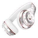 Pink and Silver Glitter Diamonds Full-Body Skin Kit for the Beats by Dre Solo 3 Wireless Headphones
