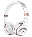 Pink and Silver Glitter Diamonds Full-Body Skin Kit for the Beats by Dre Solo 3 Wireless Headphones