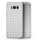 Pink and Silver Glitter Diamonds - Samsung Galaxy S8 Full-Body Skin Kit