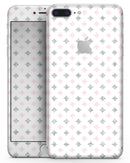 Pink and Silver Glitter Diamonds - Skin-kit for the iPhone 8 or 8 Plus