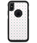 Pink and Silver Glitter Diamonds - iPhone X OtterBox Case & Skin Kits