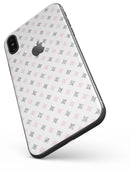 Pink and Silver Glitter Diamonds - iPhone X Skin-Kit