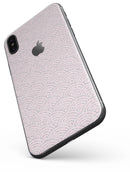 Pink and Silver Semicircles - iPhone X Skin-Kit