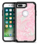 Pink and Teal Slate Marble Surface - iPhone 7 Plus/8 Plus OtterBox Case & Skin Kits