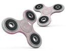 Pink and Teal Slate Marble Surface Full-Body Fidget Spinner Skin-Kit