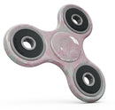 Pink and Teal Slate Marble Surface Full-Body Fidget Spinner Skin-Kit
