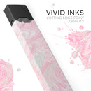 Pink and Teal Slate Marble Surface - Premium Decal Protective Skin-Wrap Sticker compatible with the Juul Labs vaping device
