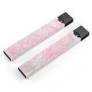 Pink and Teal Slate Marble Surface - Premium Decal Protective Skin-Wrap Sticker compatible with the Juul Labs vaping device