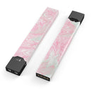 Pink and Teal Slate Marble Surface - Premium Decal Protective Skin-Wrap Sticker compatible with the Juul Labs vaping device