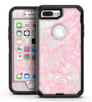 Pink and Teal Slate Marble Surface - iPhone 7 Plus/8 Plus OtterBox Case & Skin Kits