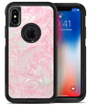 Pink and Teal Slate Marble Surface - iPhone X OtterBox Case & Skin Kits